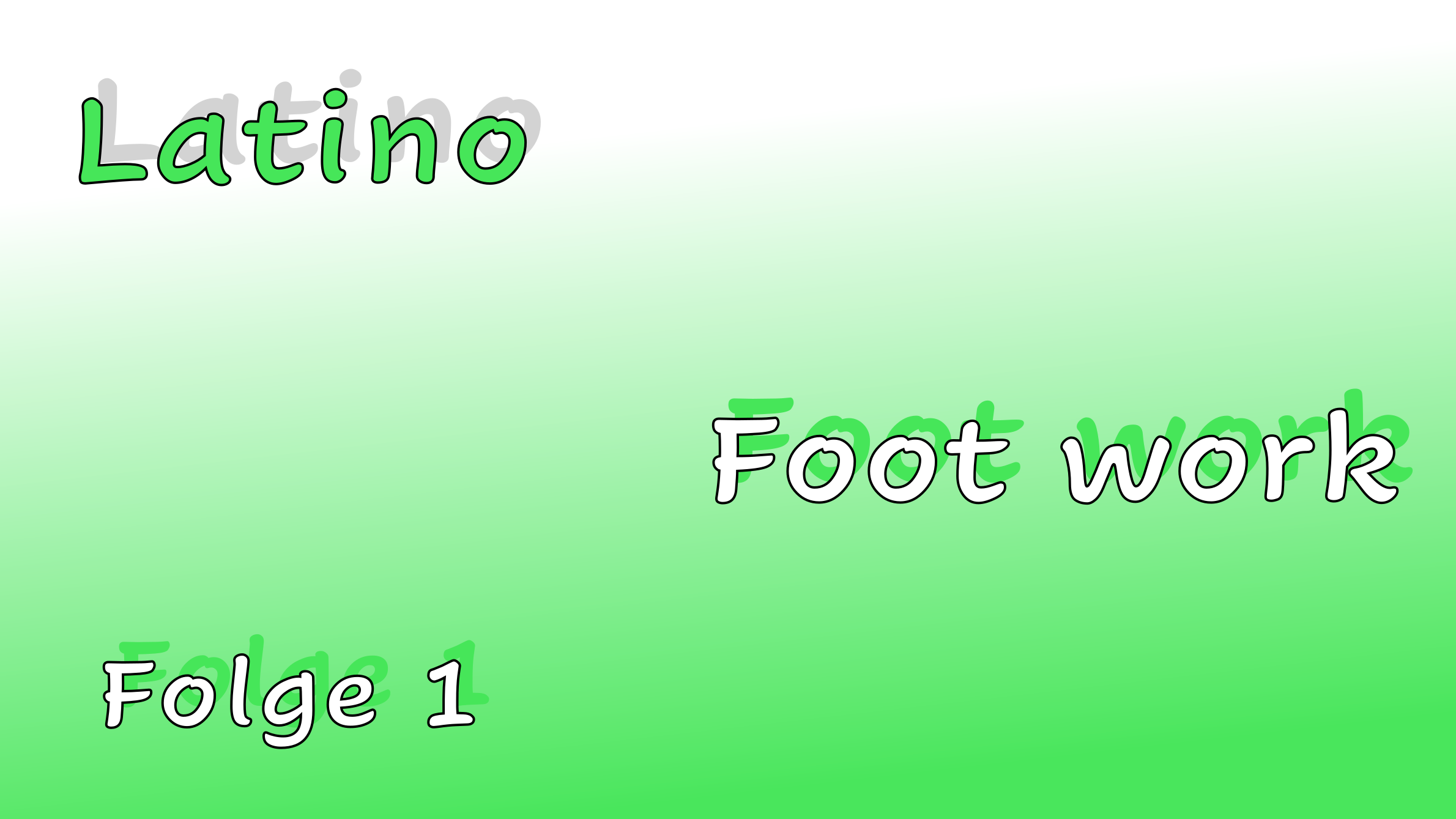 Foot work - Folge 1