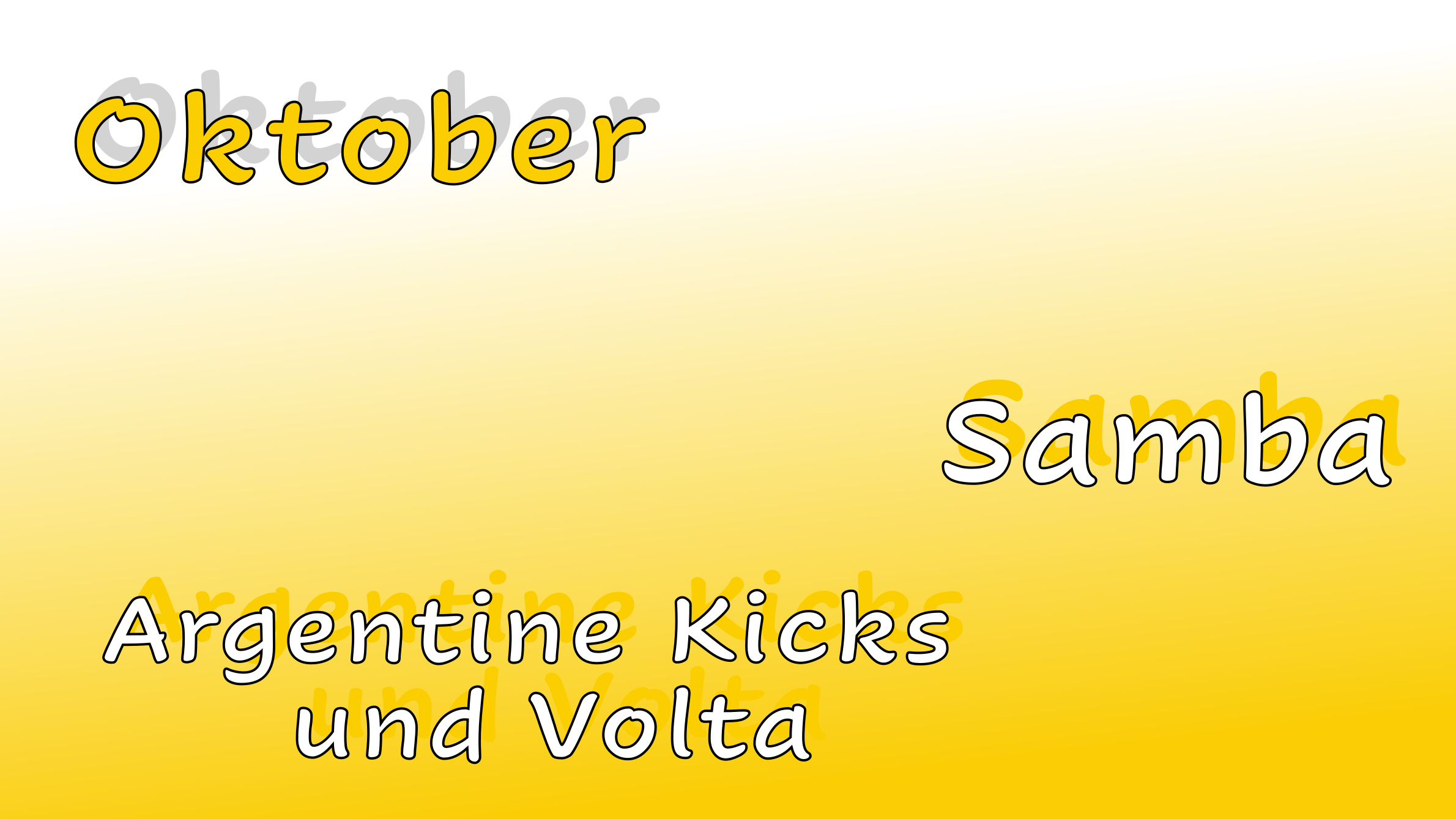 Monatsthema B10 - Oktober - Samba