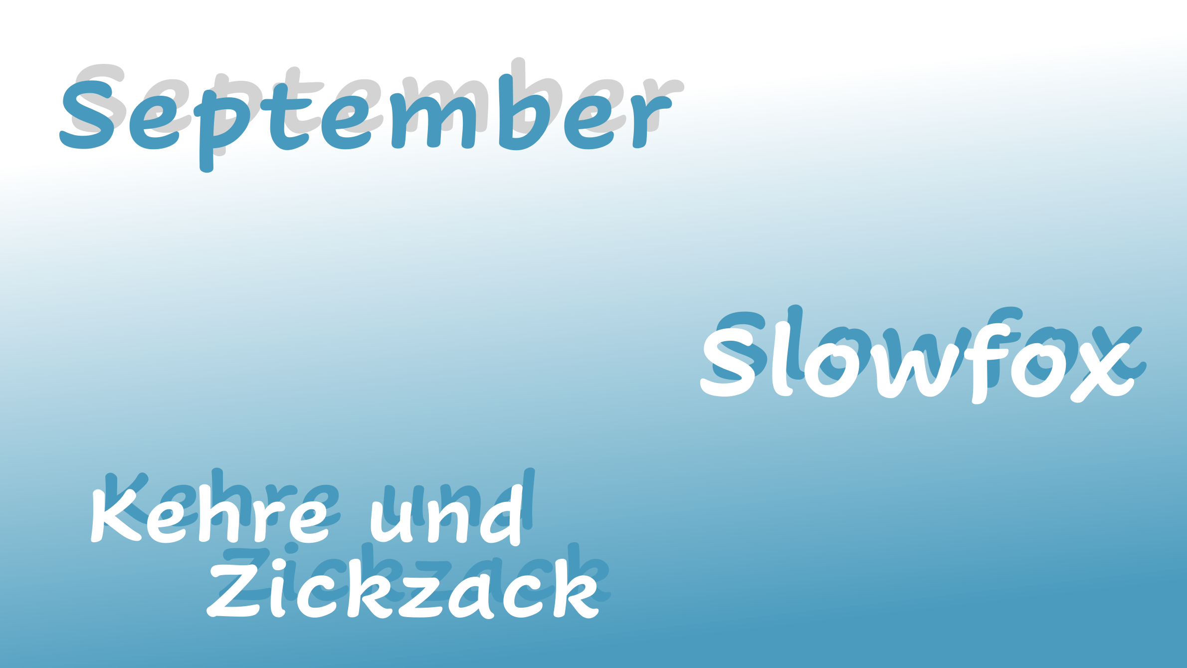 Monatsthema 2020-09 - September - Slowfox